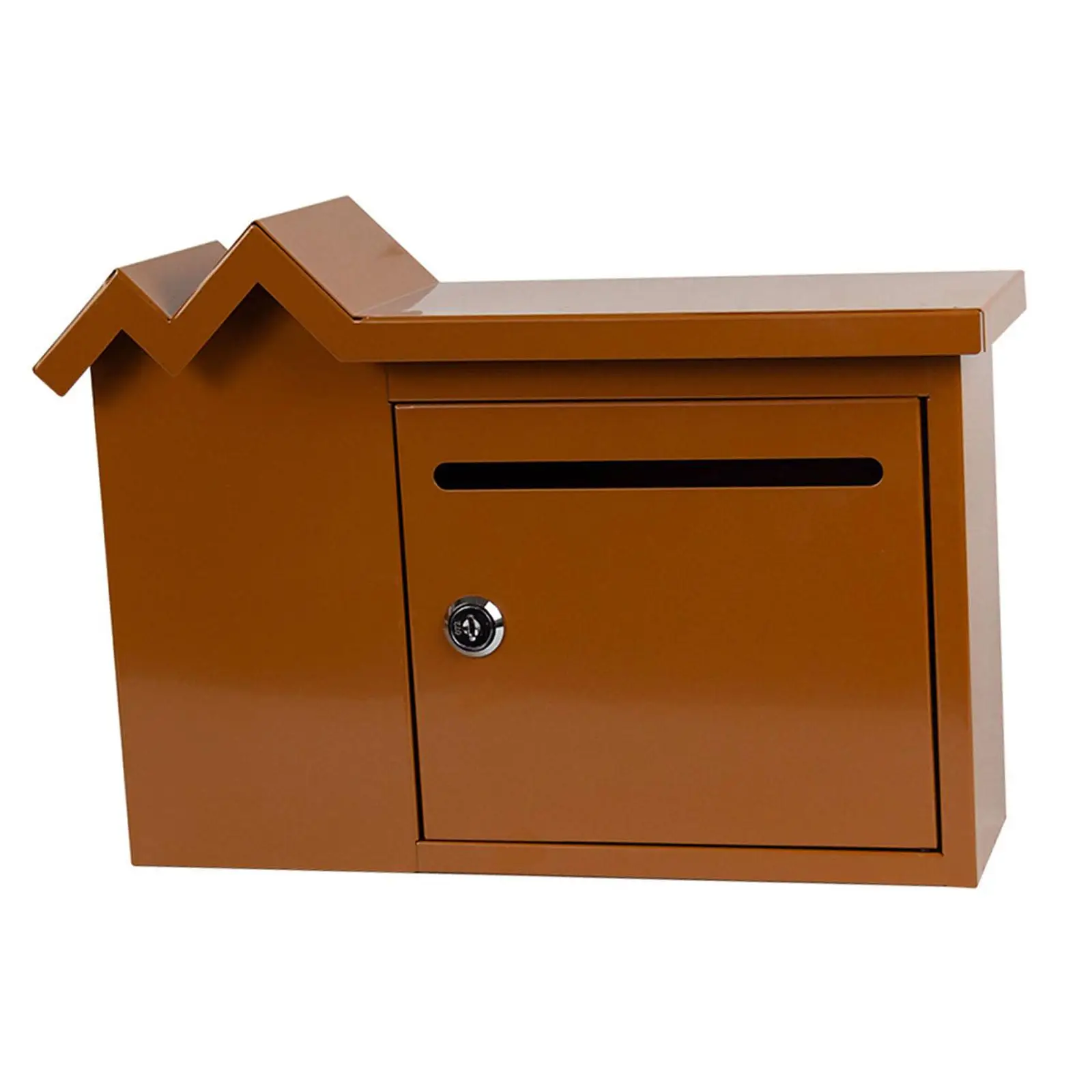 Mailbox Case Multi-scenario Rust Resistant Large Capacity Stable Container Post Box for Household Outside Decorations Office