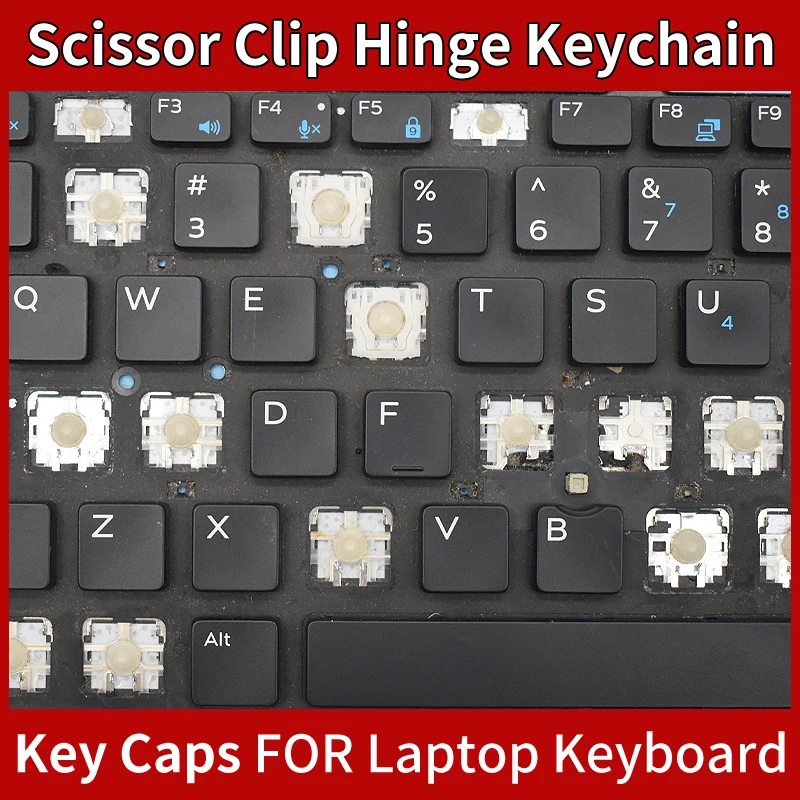 

Replacement Keycap Key Cap Scissor Clip Hinge For Dell Latitude 5290 7380 7389 E7390 E7290 E5290 E5280 5288 5289 E7280 E7200