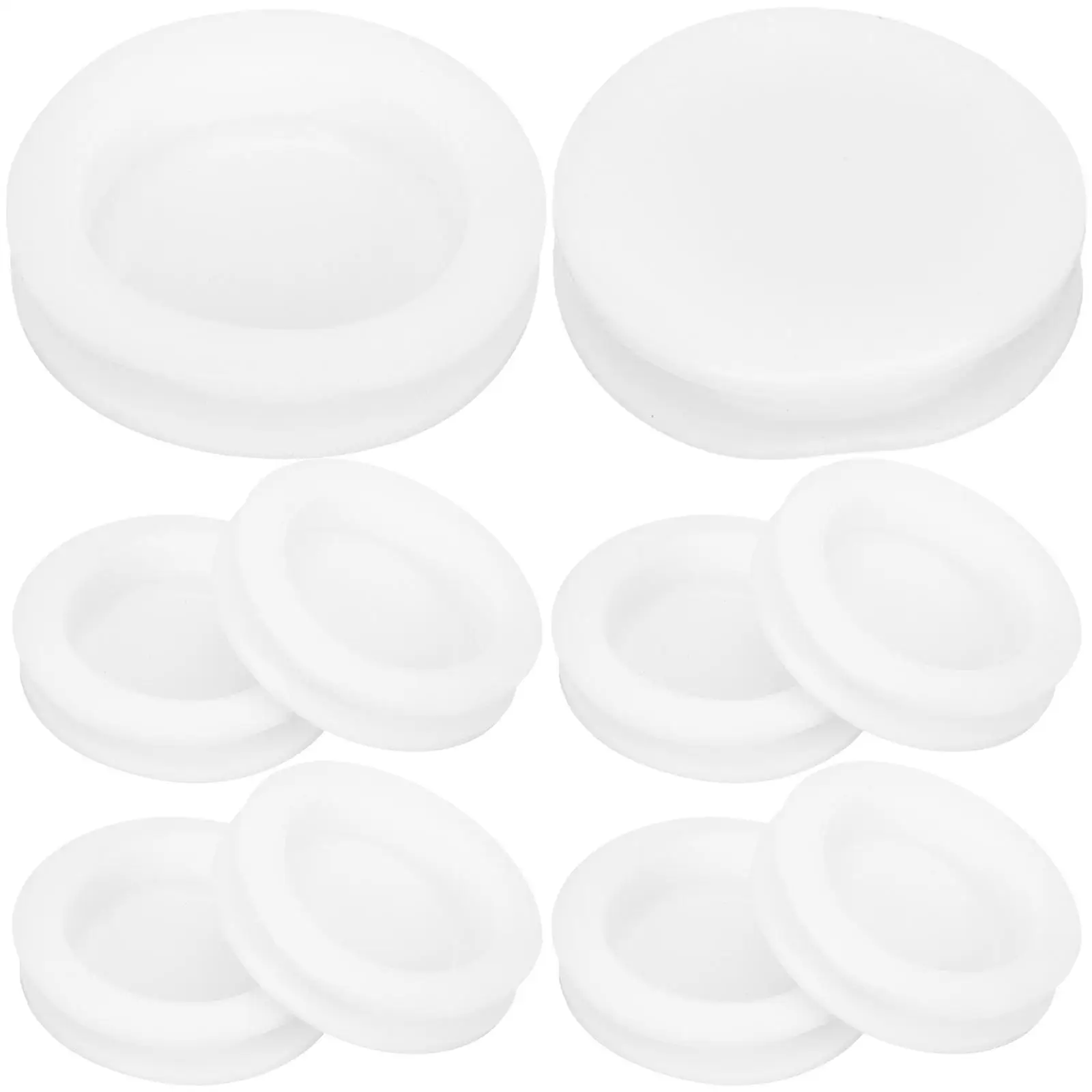 

40 Pcs Piggy Bank Bottom Stoppers Reusable Plastic Smooth Touch Multipurpose Closure Plugs For Banks Figurines Boxes