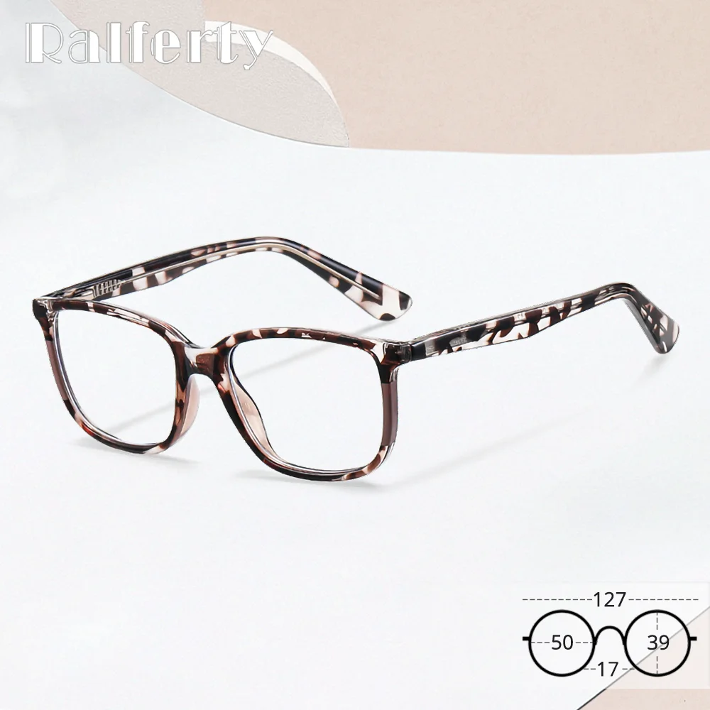 Ralferty 2026 Child TR90 Flexible Square Eyeglasses Kids Myopia Prescription Optical Glasses Frame Anti Blue Girl Boy Eyewear view 4