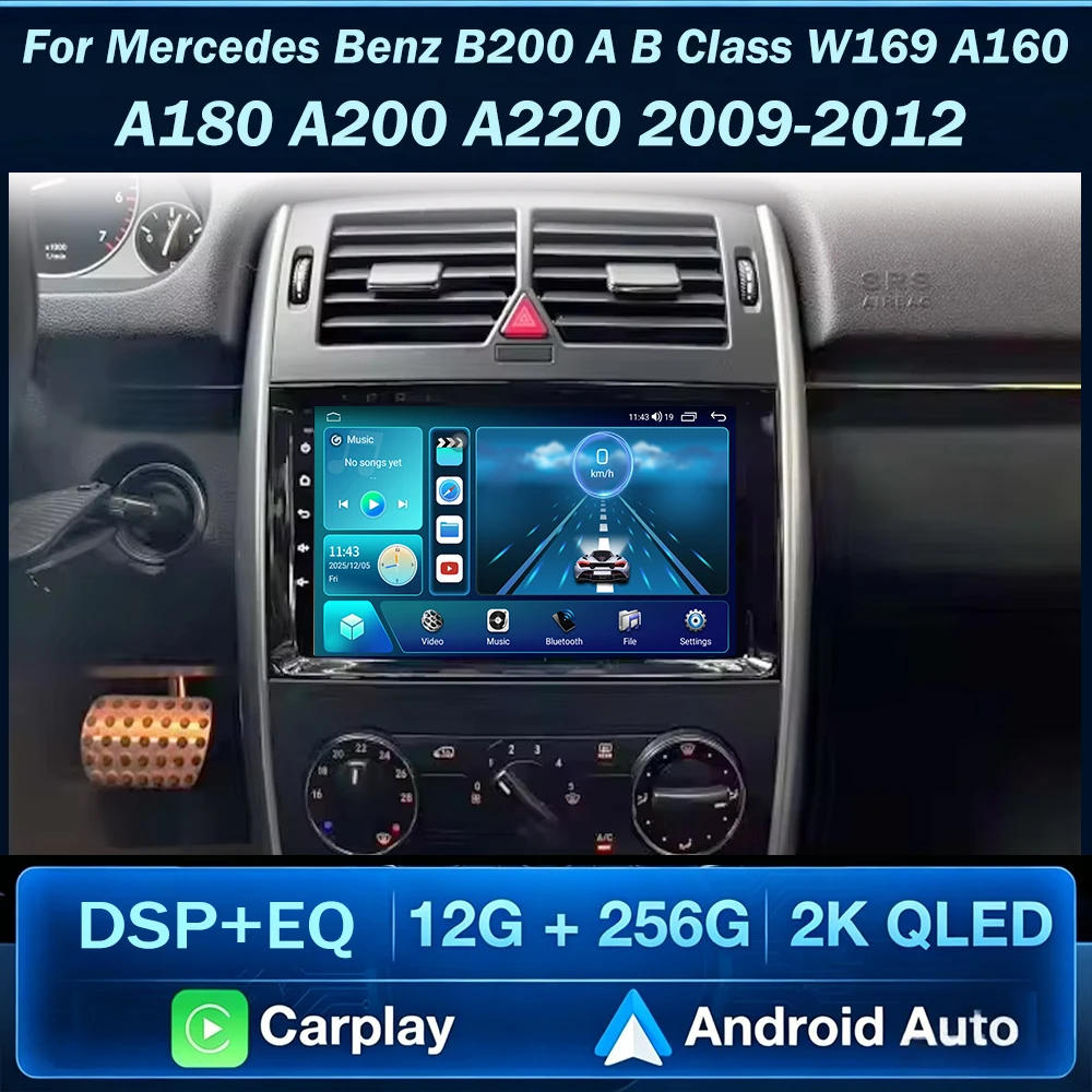 Car-Radio-For-Mercedes-Benz-B200-A-Class-B-Class-W169-A160-A180-A200-A220-2009-2012-Carplay-2din-9