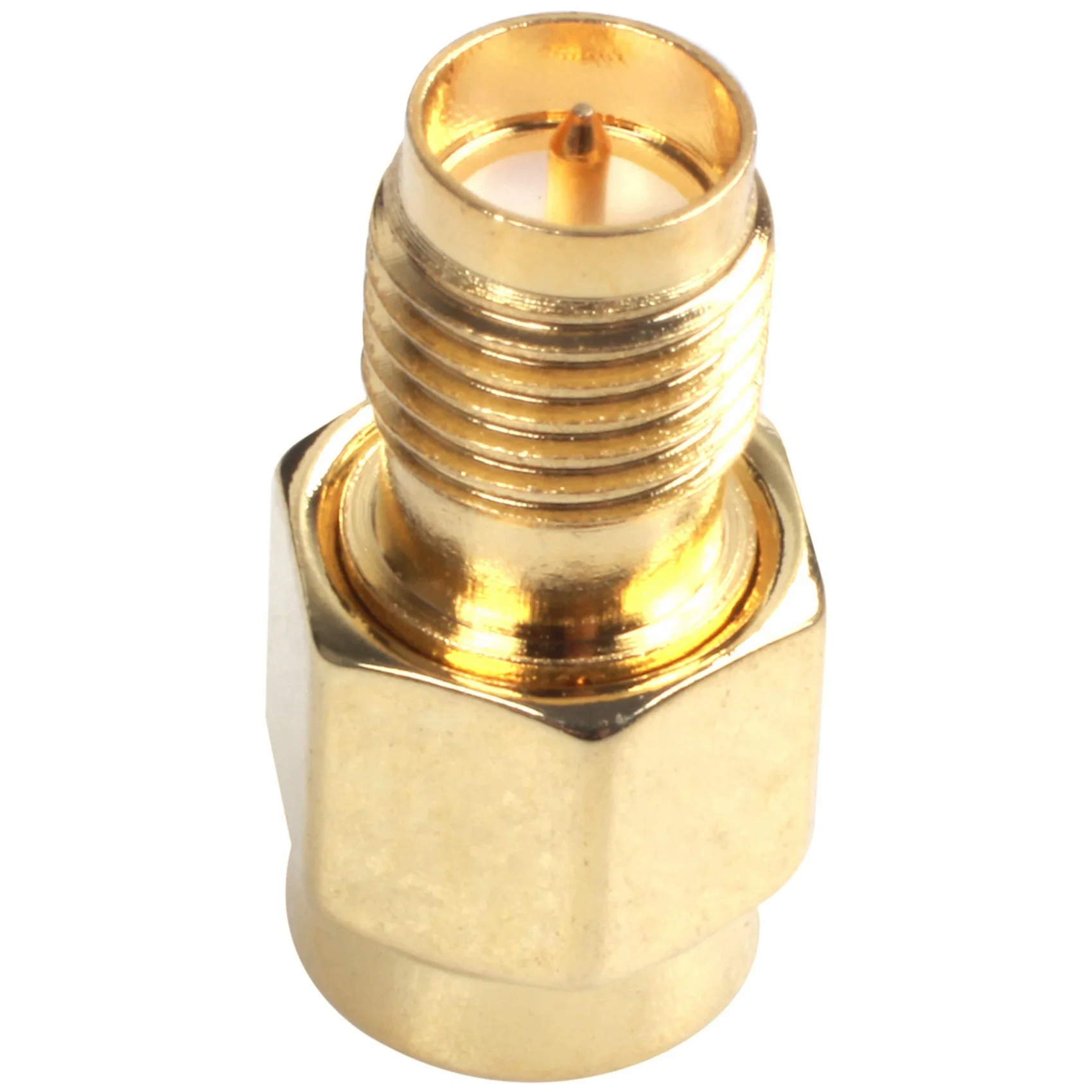 5X Durable SMA Male Plug To RP-SMA Female RF Coax Adapter Connector