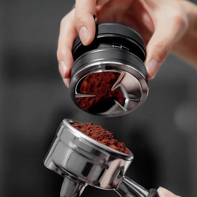 Coffee cloth powder maker Powder press hammer 2-in-1 58 Powder press 5153 Italian set