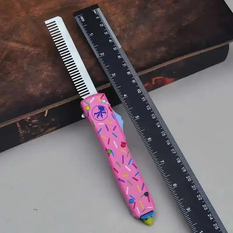 مقبض فولاذي جديد من Microtech UT، شفرة M390، 416 مقبض فولاذي