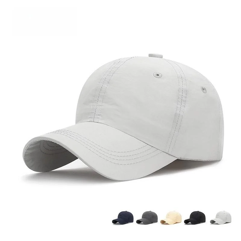 

Быстросохнущая дышащая бейсболка для активного отдыха, мужская и женская, летняя, новая модель, солнцезащитная кепка из полиэфирного волокна с круглой тульей и изогнутым козырьком