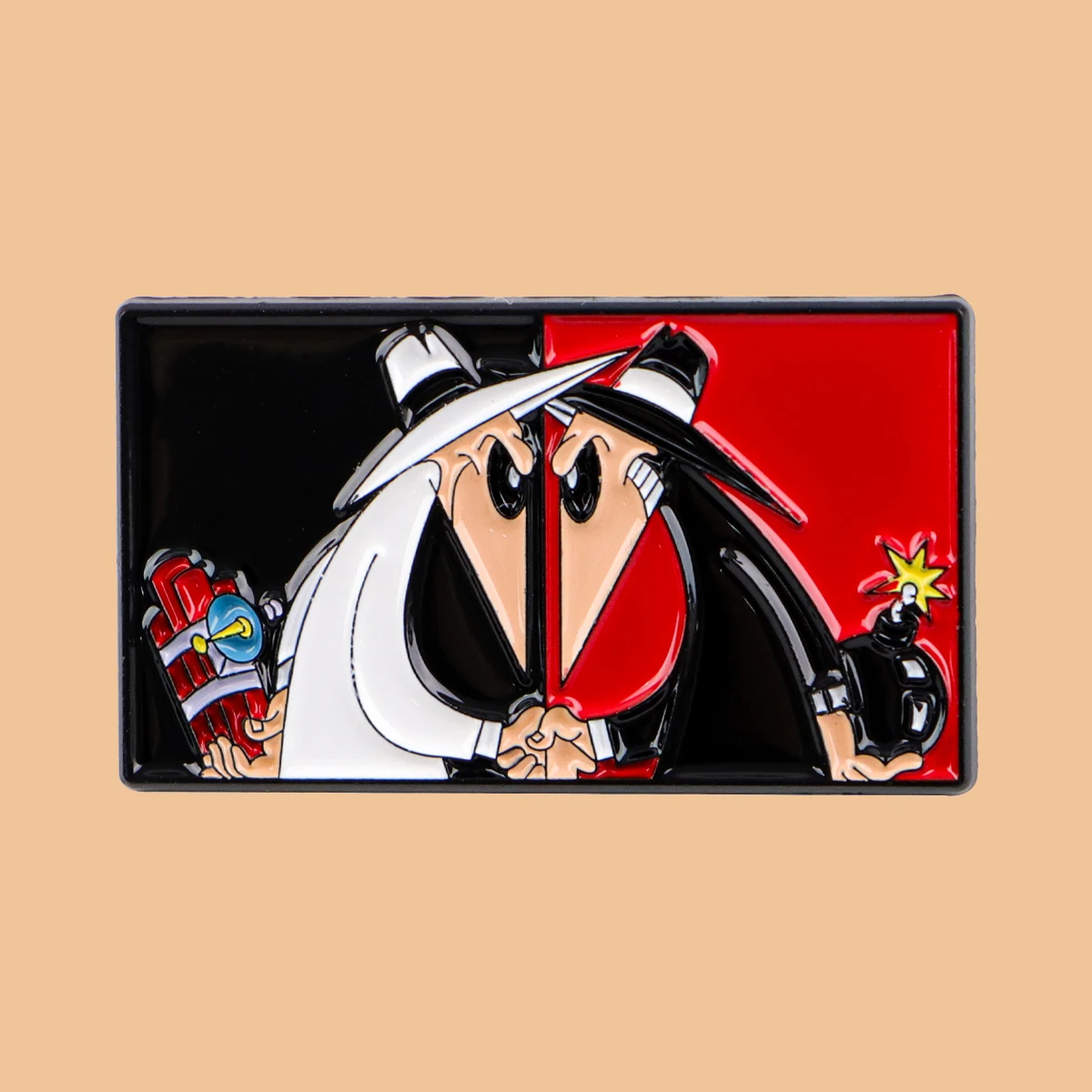 

Black&White Anime Figures Enamel Pins Funny Game Brooches Lapel Pin Badge on Backpack Clothing Accessories Fashion Jewelry Gifts