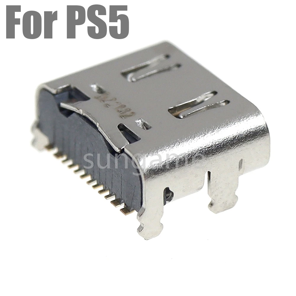 5pcs Replacement Original Charging Port For PS5 V1.0 2.0 3.0 TYPE-C Charging Socket For PS5 Power Interface