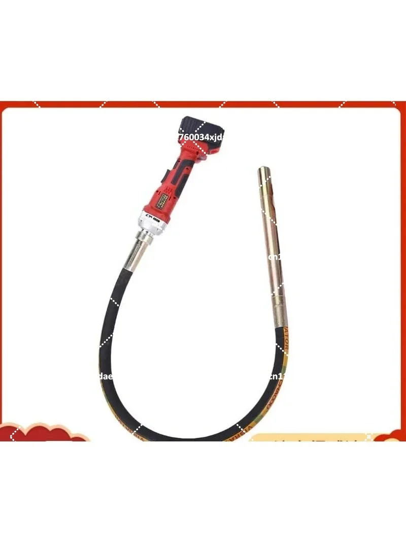Rechargeable Cement Vibration Rod for Construction Site, Lithium Battery Concrete Vibrator Mixer