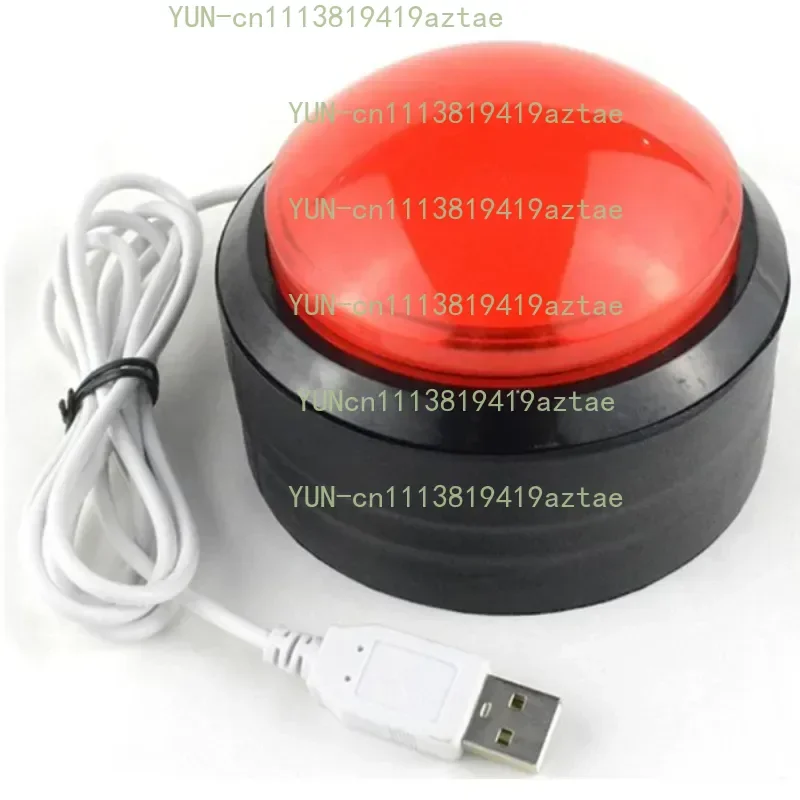 100mm Customizable USB Button for Lottery Draw & Mouse/Space Action