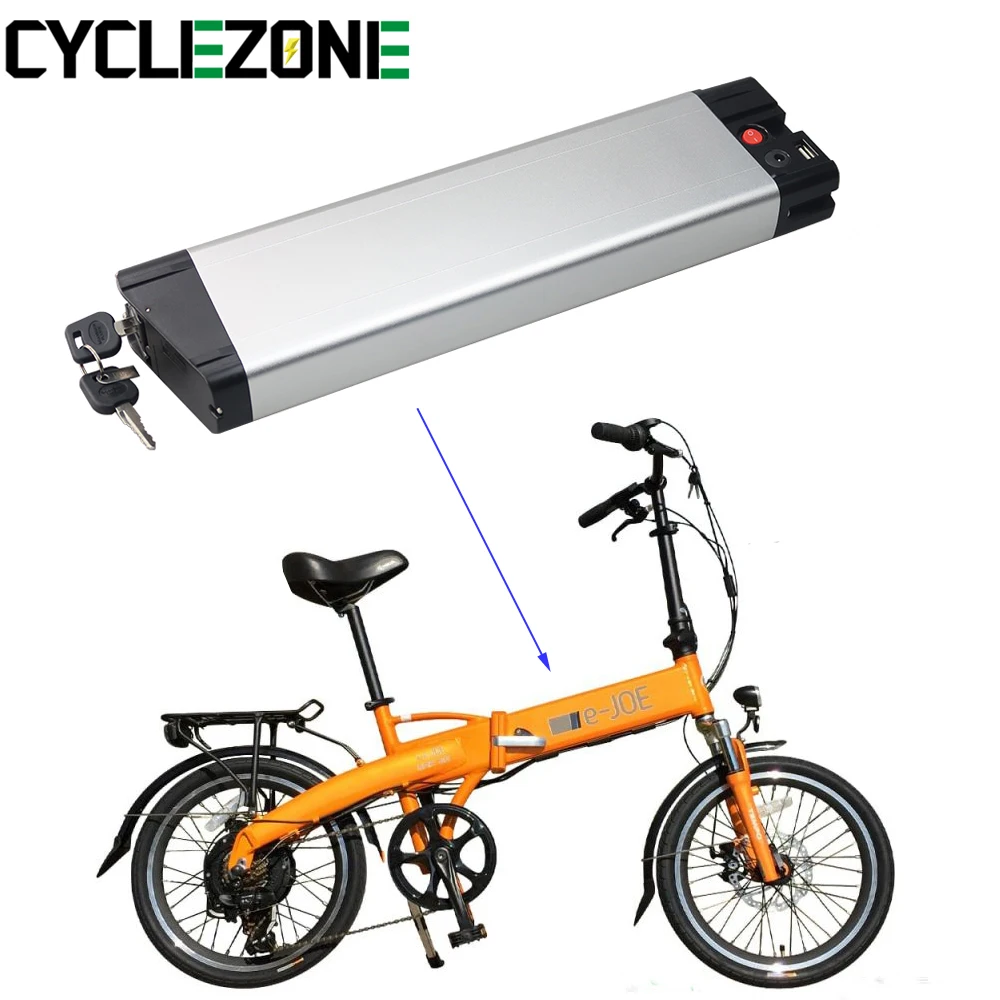 

48V 10Ah 500W E-Joe Epik SE Folding Electric Bike Battery 48V 10.5Ah 11Ah 750W E-Lux Sierra Foldable Fat Tire Ebike Battery