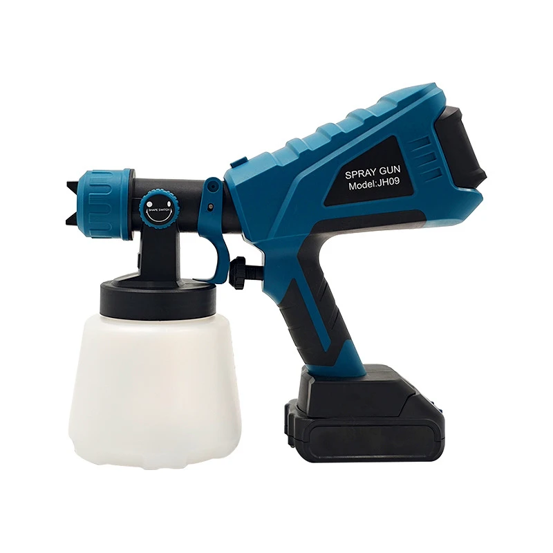 

1Pc 1000ML Electric Spray Gun Cordless Handheld High Power Electric Paint Sprayer For 18V Battery Power Tool