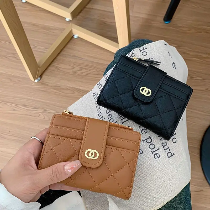 

Women Wallets PU Leather Female Purse Mini Multi-Cards Holder Coin Short Wallets Slim Small Wallet Zipper Carteras Para Mujeres