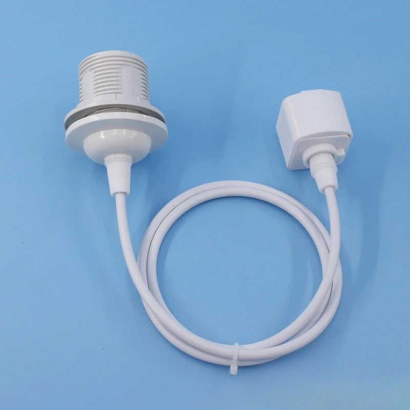 5pcs E27 Lamp Holder Hanging Cable for Track Pendant Light  DIY Pendant Light Accessory