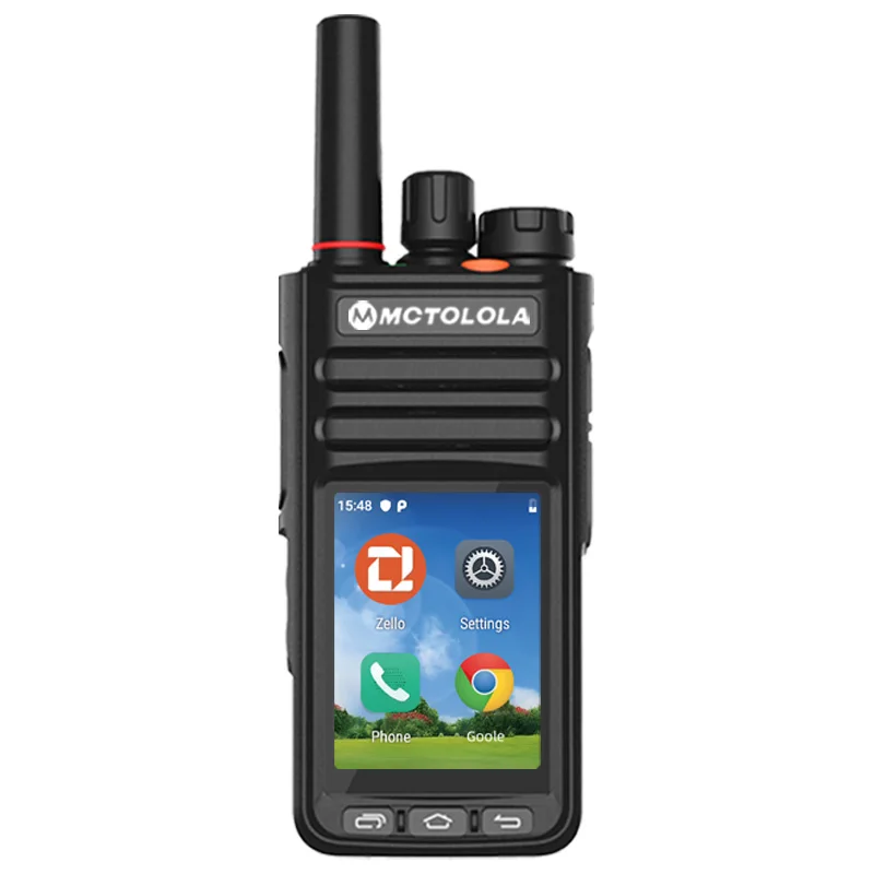 モトローラ 新型 Zello Android インテリジェントタッチ トランシーバー PTT WIFI Bluetooth 2G 4G ハンディ POC 8000km グローバルカバレッジ