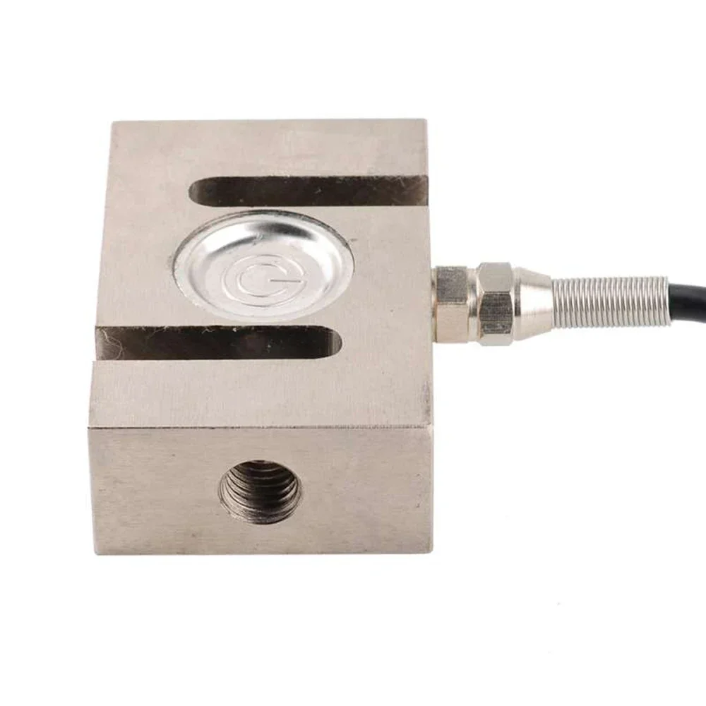 YZC-516C S Type Weighing Sensor 100kg 200kg 300kg 500kg 1T 2T Pull Pressure Sensor Electronic Weight Sensor Load Cell