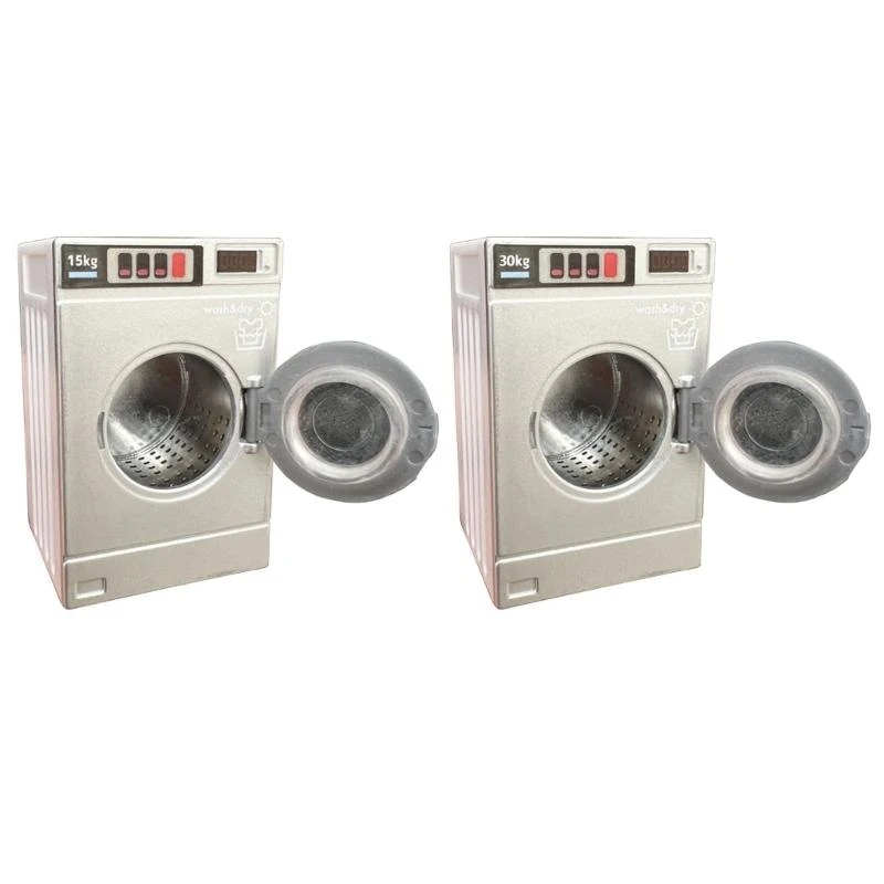 1:12 Dollhouses Washing Machine Dryers Washing Machine Miniatures Dollhouses Dryers Accessories DIY Dollhouses Washer 15UB