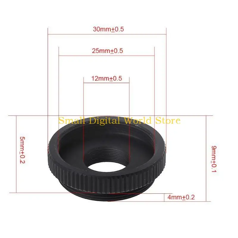 77UB Metal M12 to C/CS Mount Board Lens Adapter Ring Camera Support Converter Mount Adapter Ring Accessories