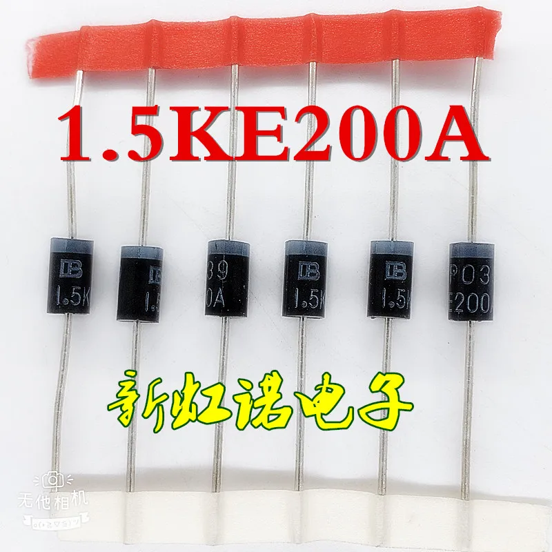 5Pcs/Lot New Original TVS Transient Suppression Diodes 1.5 KE200A one-way 1500 w, 200 V Integrated circuit Triode In Stock