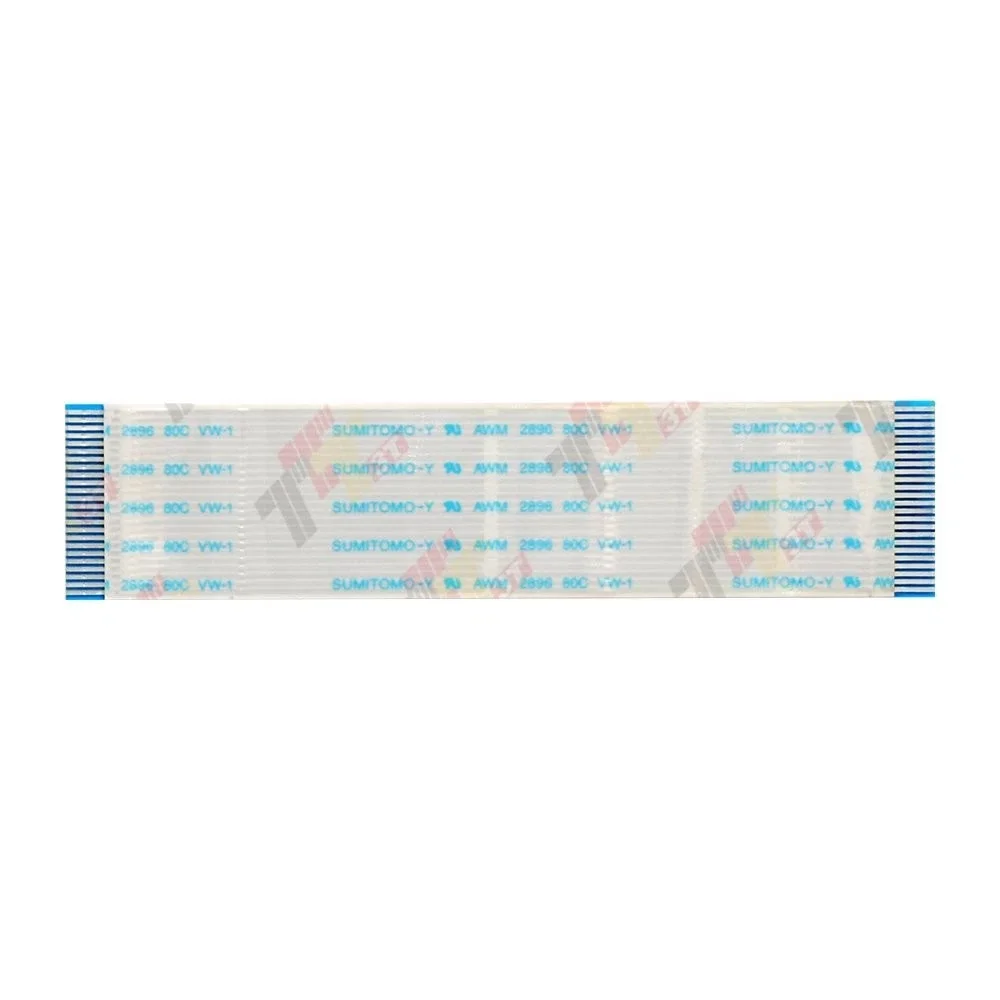 White flat ribbon cable for BMW X5 E39 E38 E53 CID Radio Head unit Stereo Repair replacement