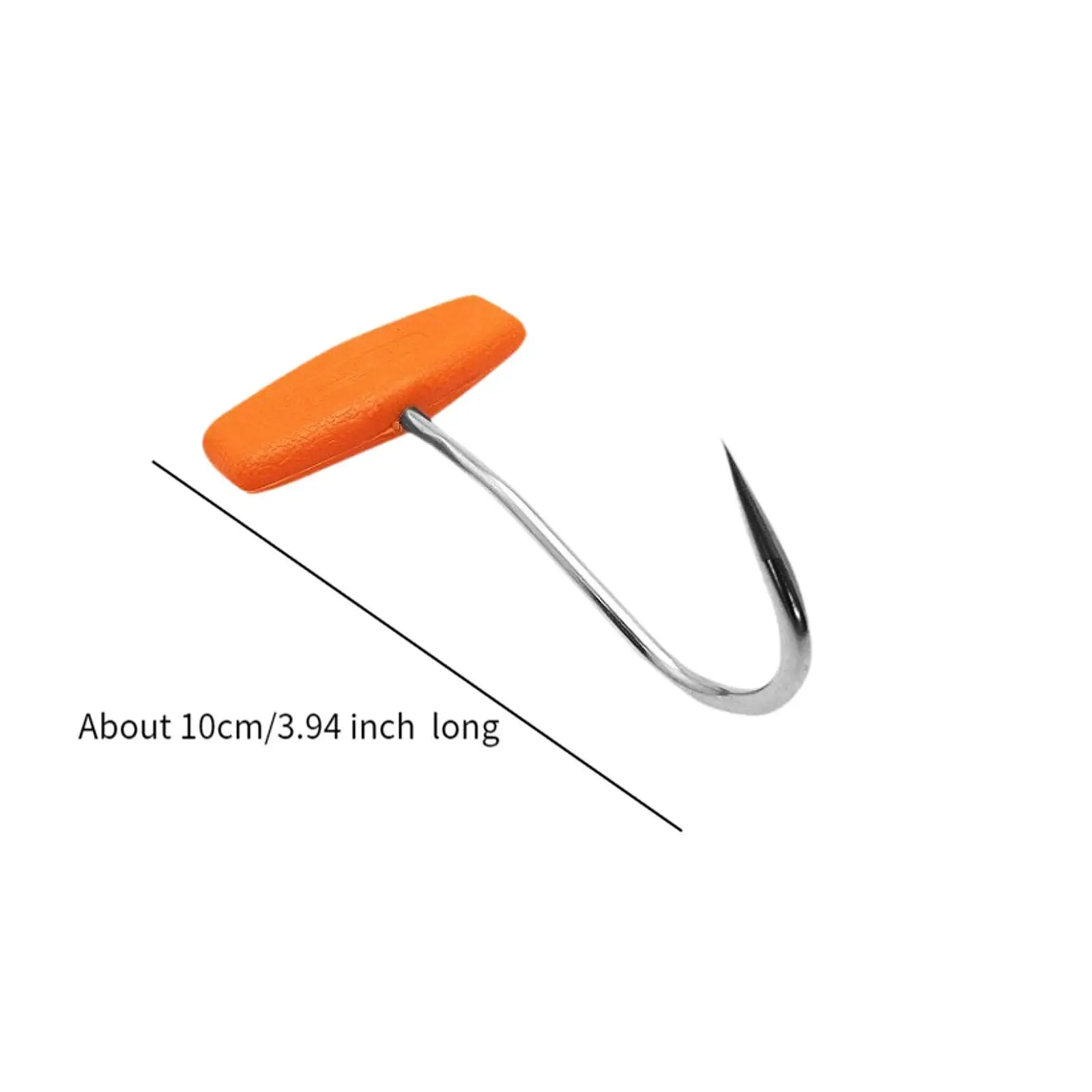 Butcher Meat Hook Easy to Clean Hanging Drying Grill Accessories Stainless Steel for Farmer Kitchen Meat Processor Grocery Chef