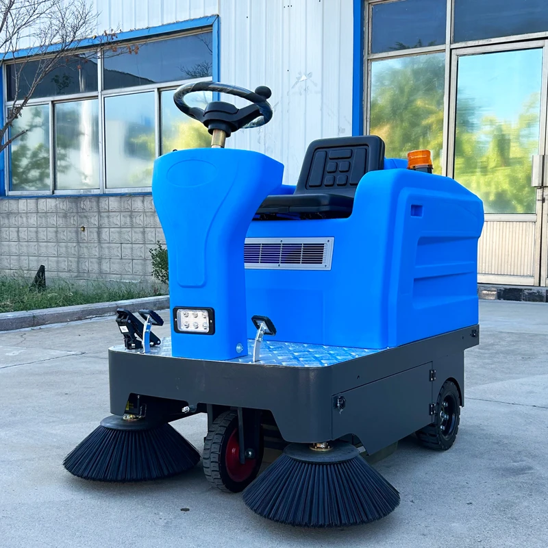 forBrand New Mobile Mini Agricultural China Mechanical Airport Surface Road Washer And Sweeper Machinery