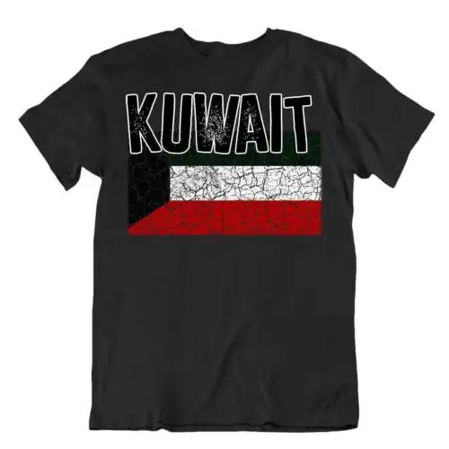 Flag T-Shirt Kuwait Fashion Country Souvenir Gift Tee Pride logo