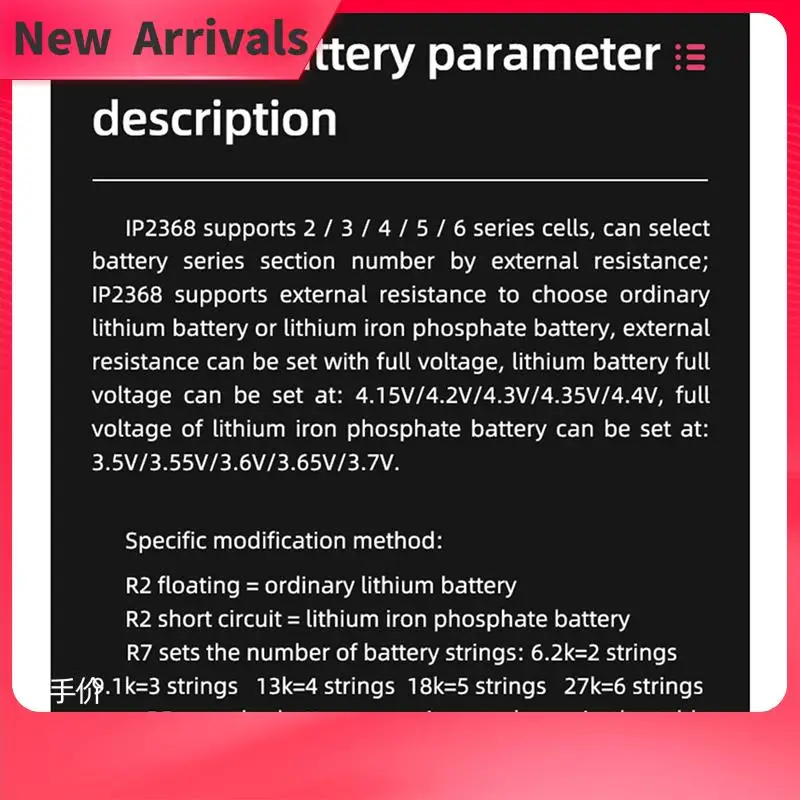 

【Последнее место!】3X IP2368 Двунаправленный модуль быстрой зарядки мощностью 100 Вт Интерфейс Buck-Boost Type-C Литиевая батарея Быстрая зарядка