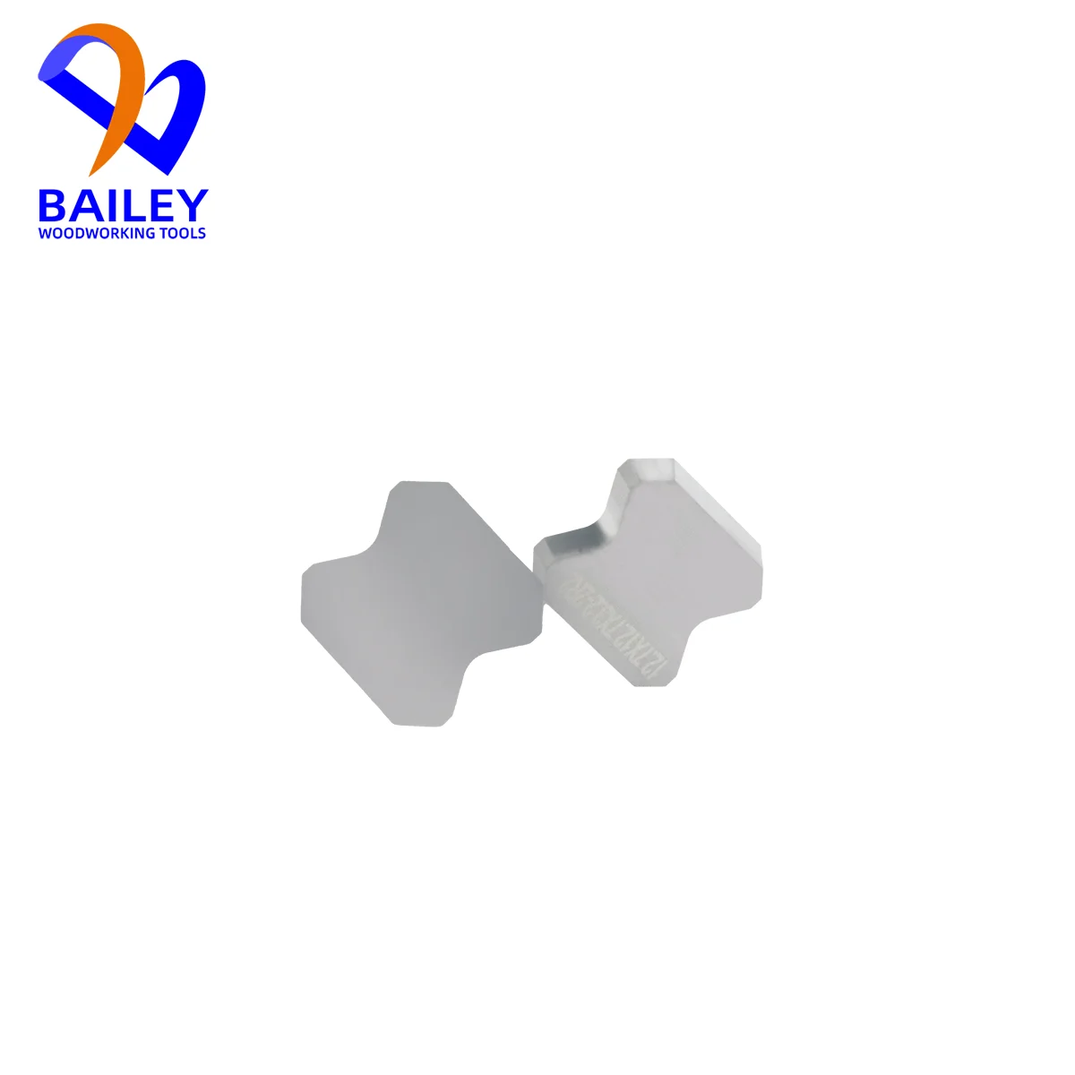 BAILEY 10PCS 12.7x12.7x3.2mm TCT Scraping Blades Woodworking Scarpers for Edge Banding Machine