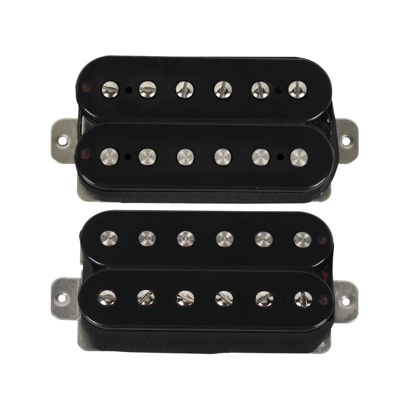 Alnico5 Dual Coil Pickup Set, Electric Guitar Neck Bridge Full Set of Modified Pickups
