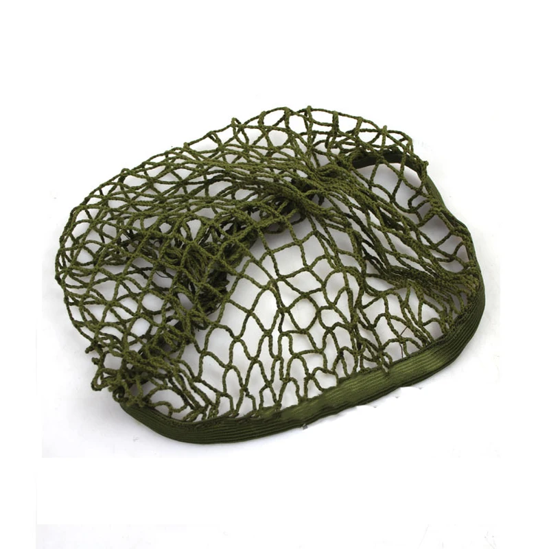 Outdoor tactical helmet special decorative net, outdoor decorative concealment net for M1 M35 M88 helmets, BK/FG two colors