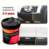 150g Plastic & Rubber Repair Paste - Black Crystal Polish for Car Scratches, Tire Shine & Interior Renewal, Anti-Aging & Fade Re 3