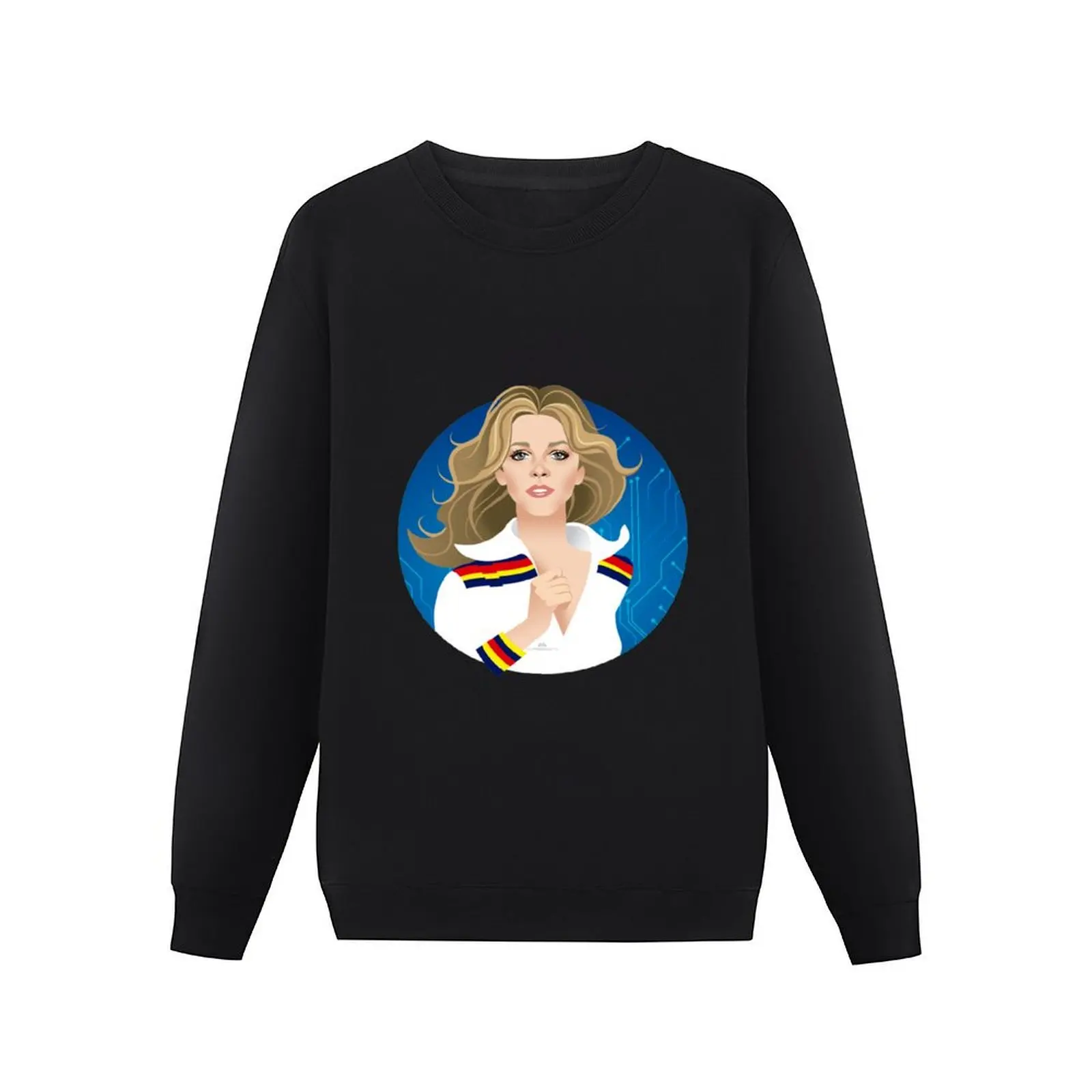 The Bionic Woman T-ShirtJamie Pullover Hoodie men's winter sweater men clothing oversize sweatshirt