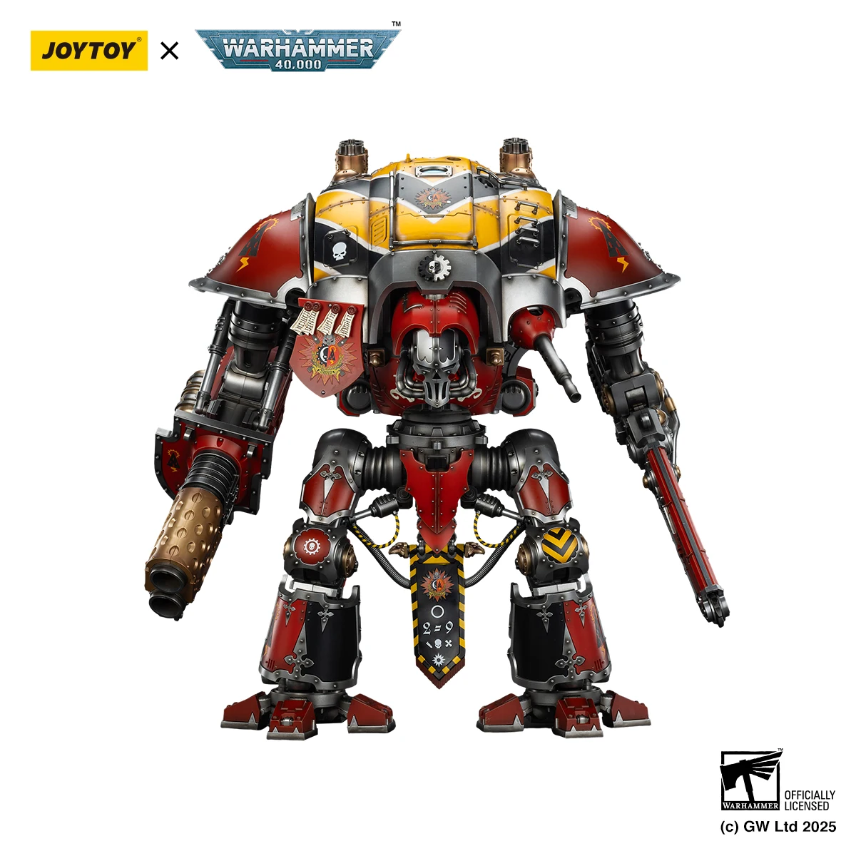 JOYTOY Warhammer 40K Imperial Knights House Raven Knight Errant Action Figure Giocattoli Errant Modello Doll House Raven Collection