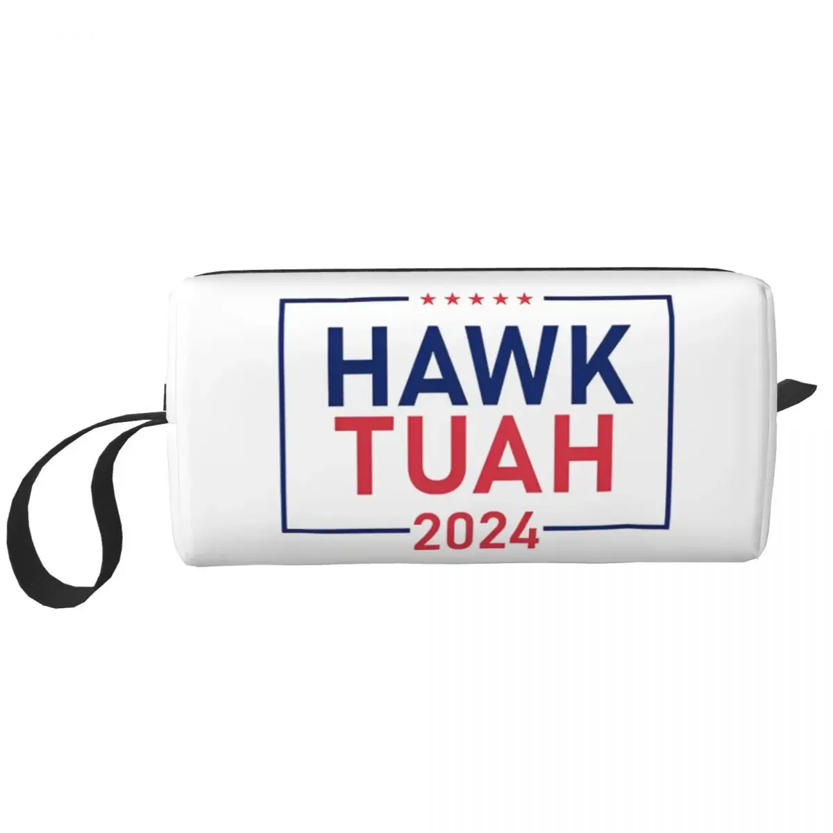 HAWK TUAH 2024 Makeup Bag Pouch Waterproof Cosmetic Bag Travel Toiletry Bag Organizer Storage Bag Large Capacity