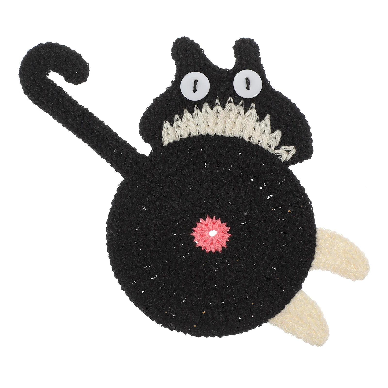 

Cat Coaster Coasters Fabric The Crochet Cute Cup for Drinks Cats Kawaii