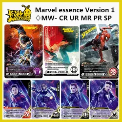 KAYOU Marvel essence versión 1 essence Hero vs. SP CR UR MR PR juguete auténtico, regalo de cumpleaños para niños, tarjeta de colección rara