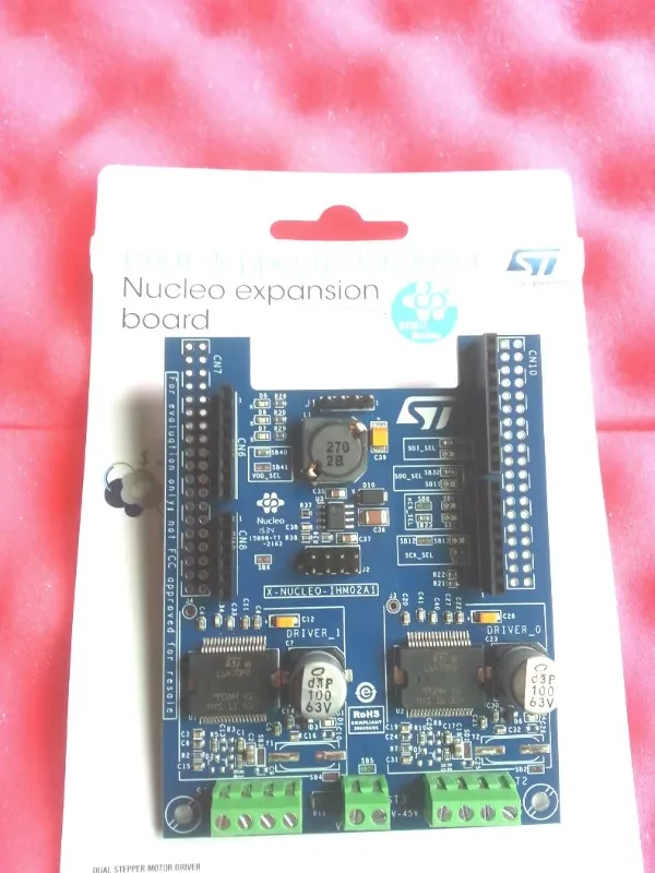 

ST stock X-NUCLEO-IHM02A1 motor drives expansion board L6470 for STM32 Nucleo-