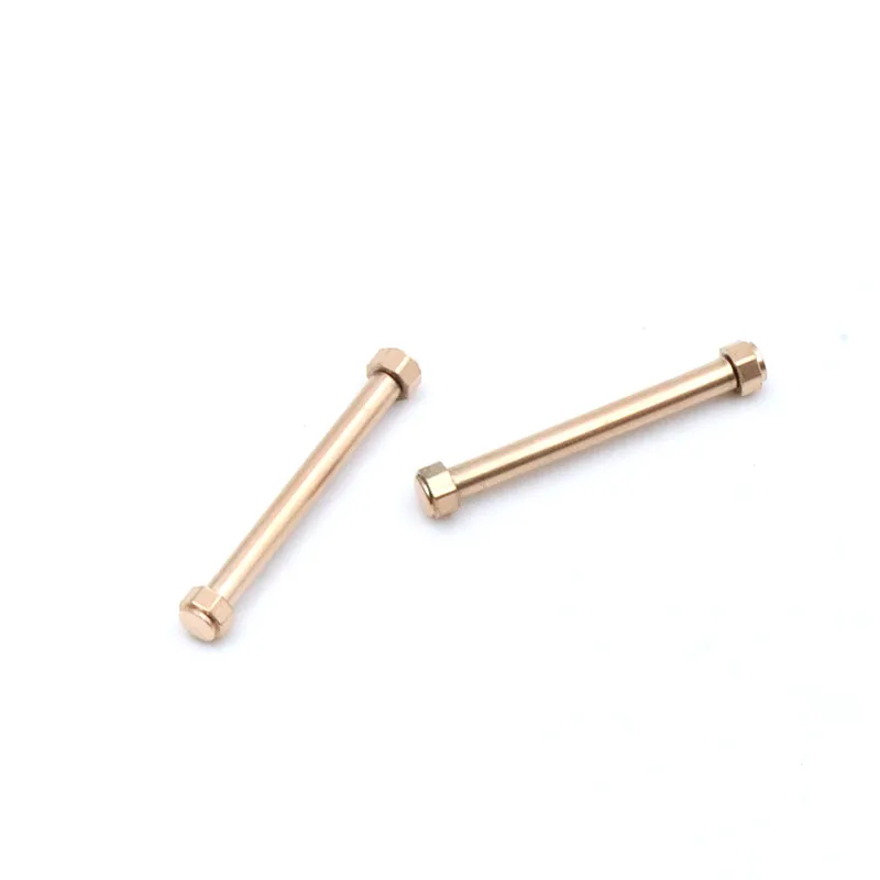 Watch Strap Screw Rod Octagonal Gold Silver Rose gold Length 18mm Accessories For MK Repairs Part Tools