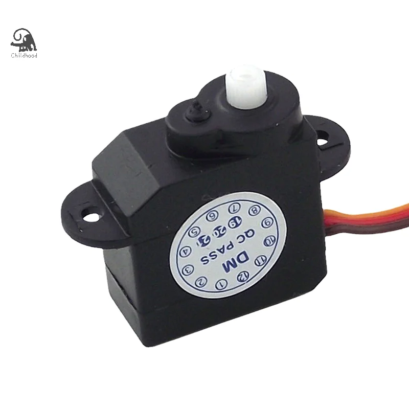 1 PC DIY Accessoires DM-S0020 Indoor Vlucht Afstandsbediening Robot Mini Servomotor Digitale Servo 180 Graden Rotatie Servo