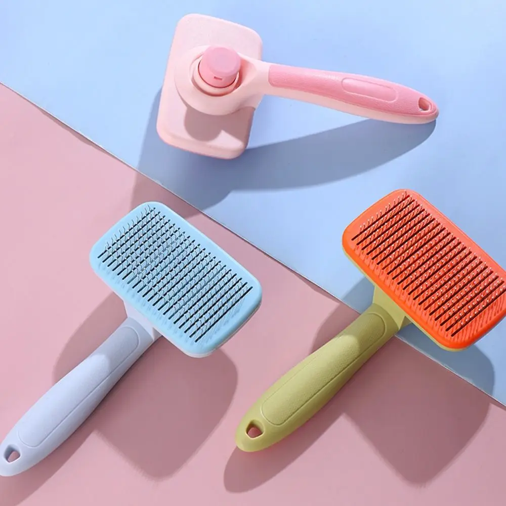 Durable Pet Cleaning Brush Removal Floating Hair Tool Fast Dog Accessories Multi-purpose Resin Head Pet Hair Removal Comb