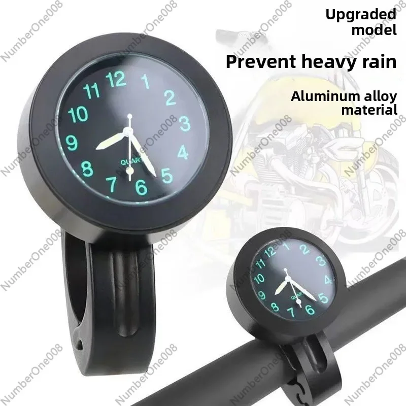 Waterproof Car Clock Rainproof Motorcycle Electric Vehicle Bicycle Mountain Bike Restorationneutral Quartz Watch To Tell Time