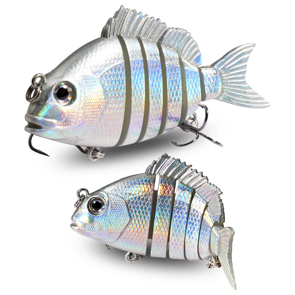 Swimbait multiarticular hundimiento lento – Cebo duro para lucio - imagen 2