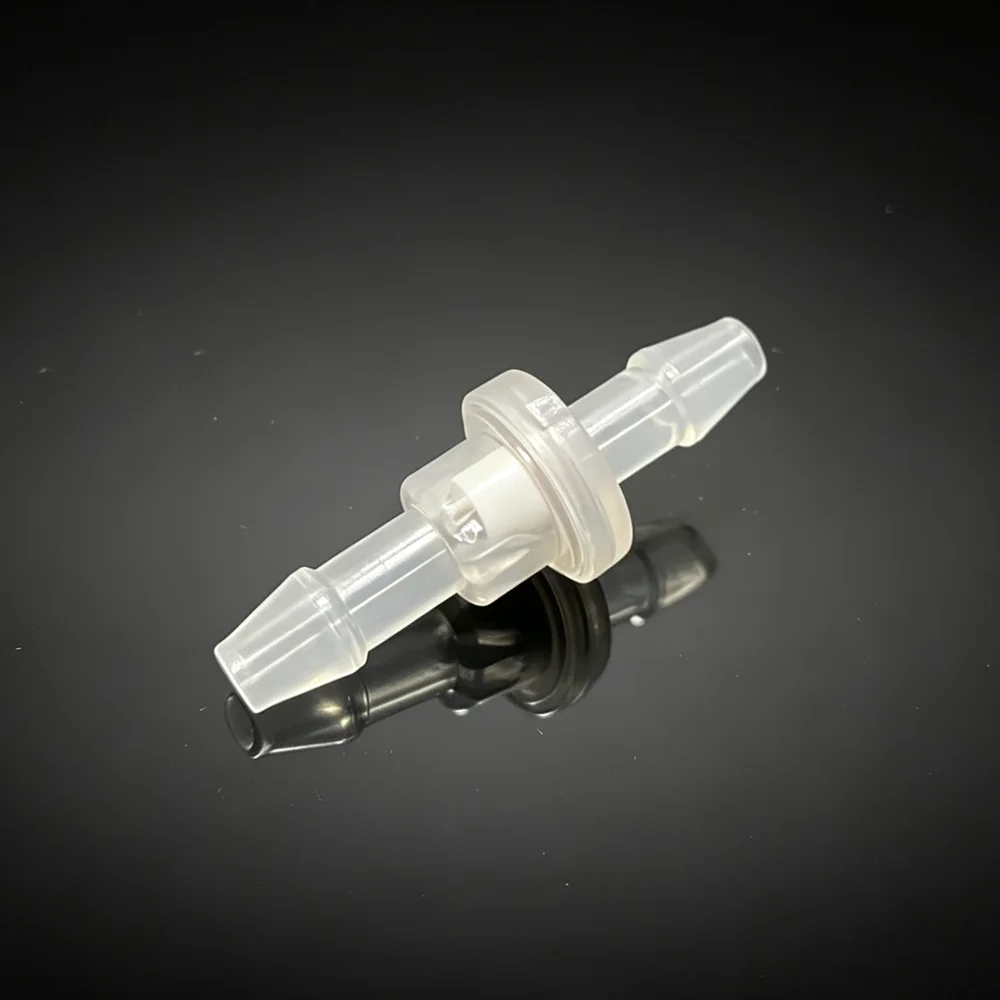 10PCS 3.2mm Plastic Barbed Duckbill Check Valve Non Return Water Air Hose Connector for Plumbing And Pneumatic Systems