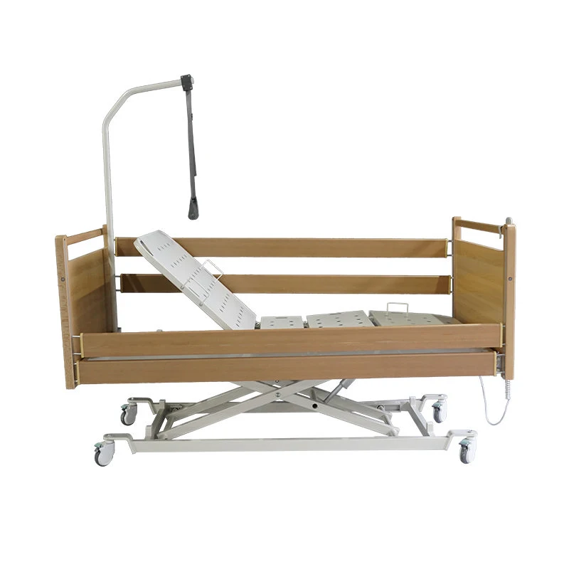سرير رعاية منزلي كهربائي فاخر منخفض للغاية مصمم حديثًا لرعاية كبار السن #4