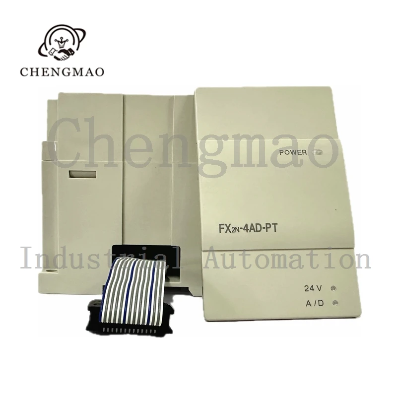 التحكم الأصلي PLC القابل للبرمجة FX2N-2AD FX2N-4AD FX2N-4DA FX2N-4AD-PT FX2N-4DA FX2N-2DA FX2N-4AD-TC