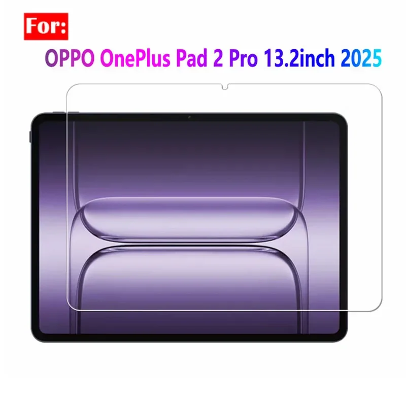 

2pcs HD 9H Tempered Glass Film Protector for Oppo Pad 4 Pro 13.2 Oneplus Pad 3 / 2 Pro 13.2 2025 OPD2413 Tablet Screen Protector