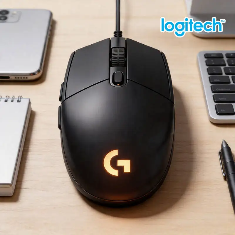 

Игровая мышь Logitech G102 Prodigy, регулируемое разрешение DPI, сенсор HERO, 6 программируемых кнопок для игр в жанре RTS