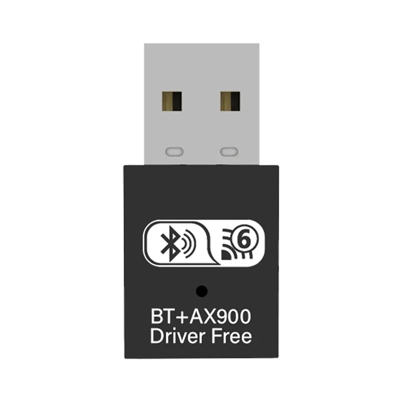 

Well Made-AX900 900 Мбит/с двухдиапазонный 2,4G + 5 ГГц USB WIFI6 Bluetooth 5,4 беспроводной Wi-Fi адаптер 2 в 1 сетевая карта для Windows 10/11