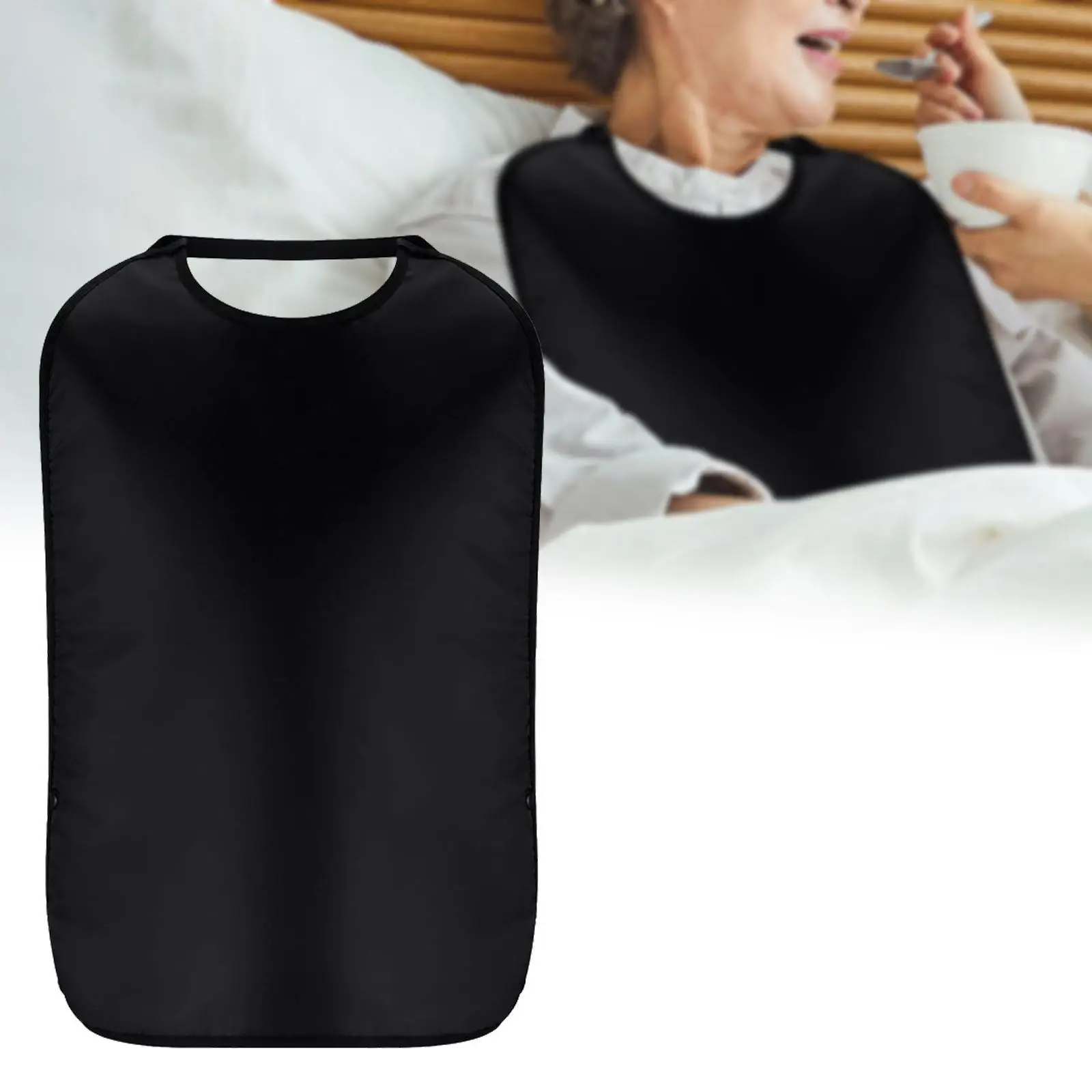 Adults Bib Feeding Adults Bib Washable Reusable Soft Adults Bib Dining Mealtime Clothing Protector for Elderly Senior Citizens