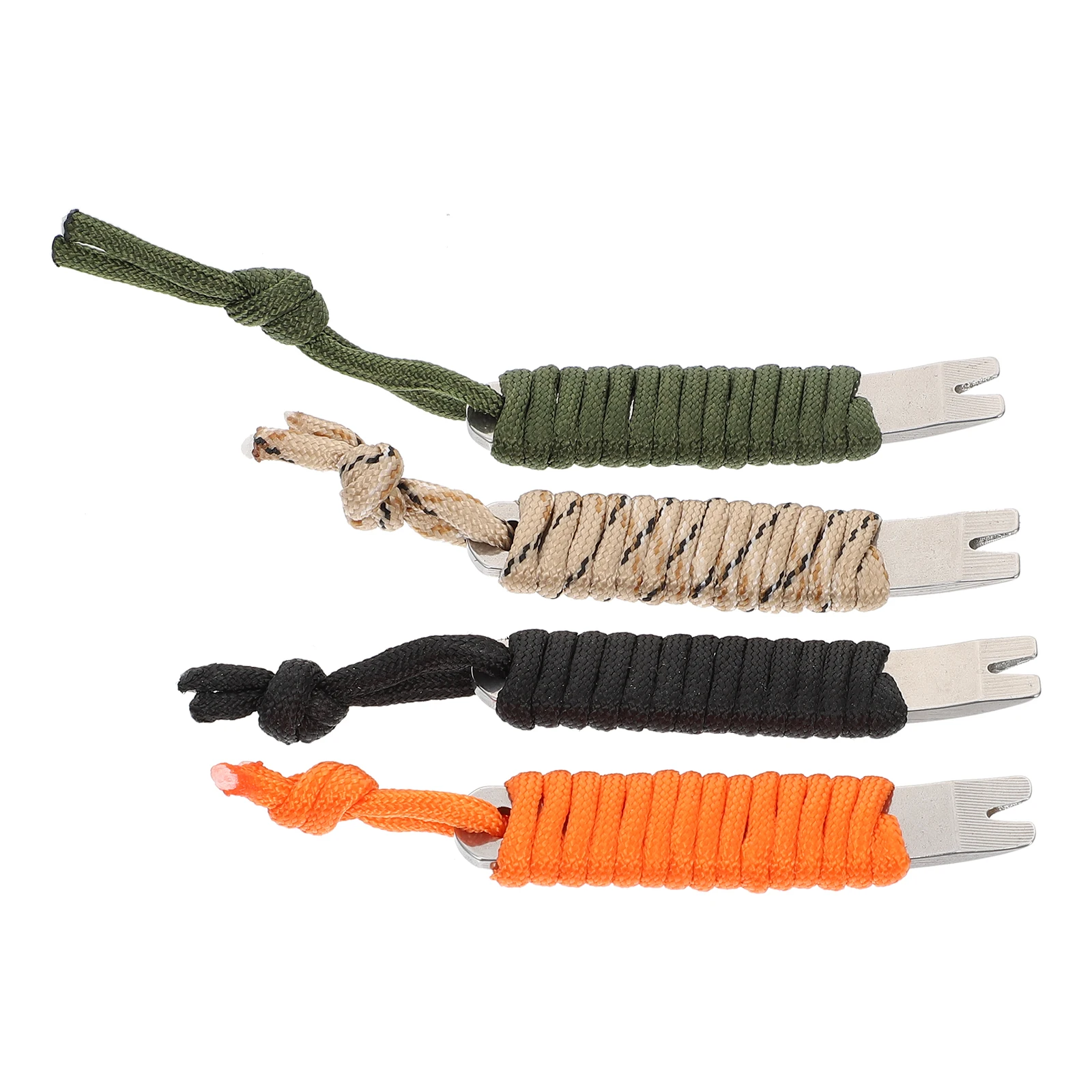 

4 Pcs Stainless Steel Crowbar Scraper Nail Puller Manual Crowbars Survival Tools